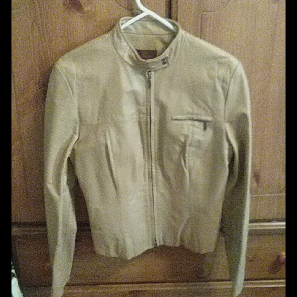 Ladies leather jacket